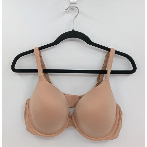 Victoria's Secret Bra 40C Beige Lined Perfect Coverage - Picture 1 of 6